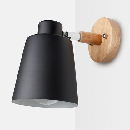 Lampe de chevet Murale Moderne Bois  LampesDeChevet Noir  