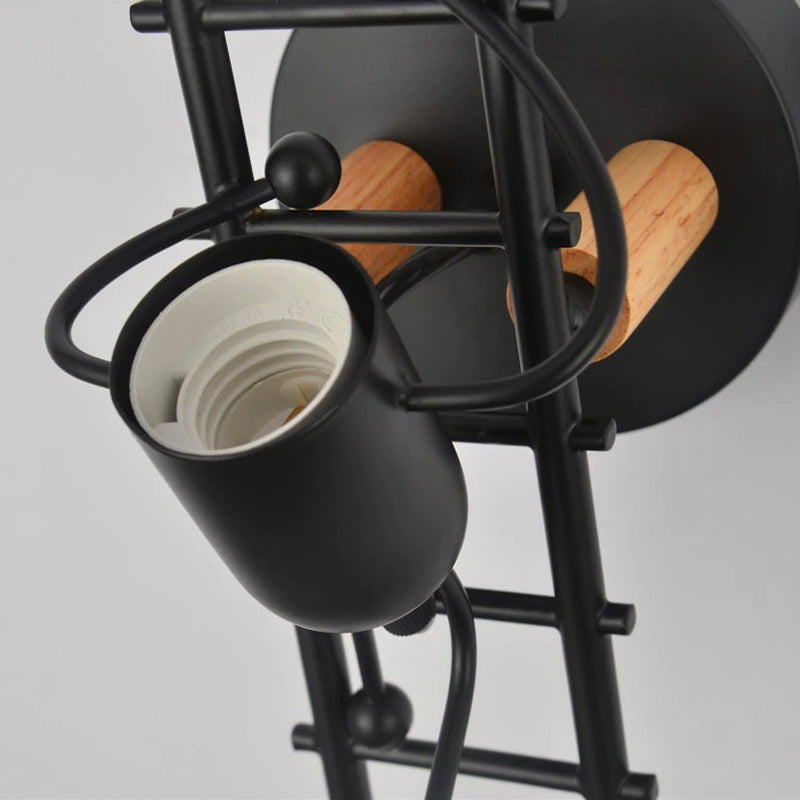 Lampe de chevet Murale Originale Industrielle