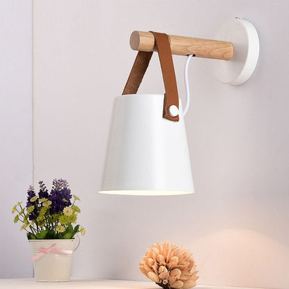 Lampe de chevet Murale Scandinave  LampesDeChevet Blanc  