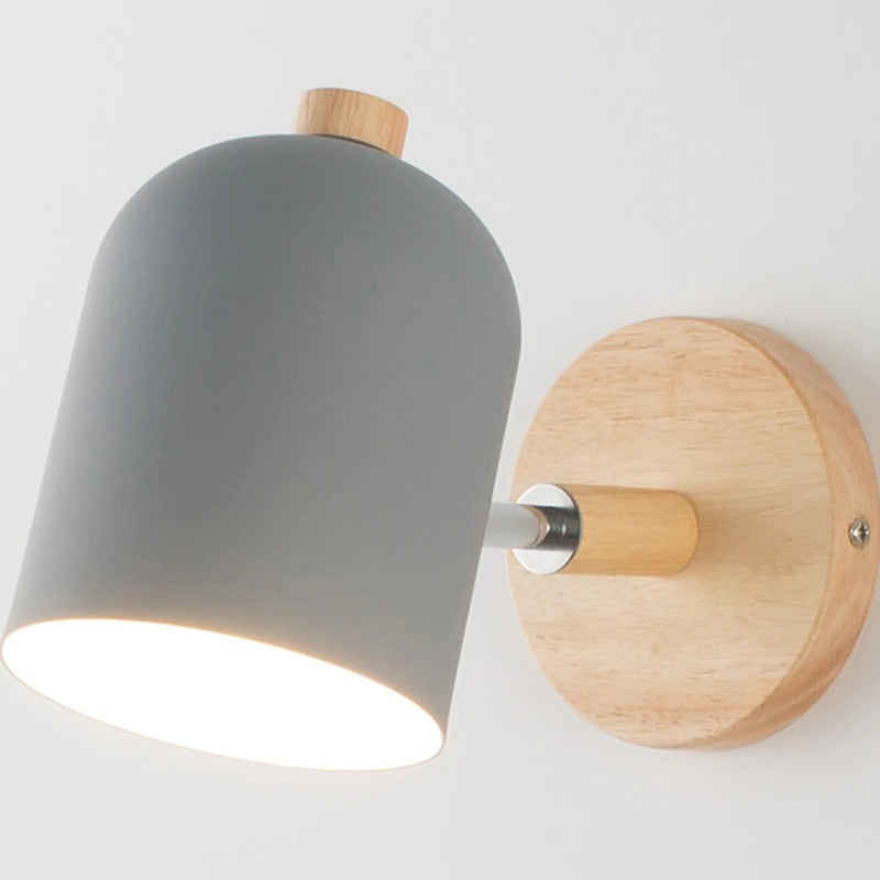Lampe de chevet Murale Style Nordique  LampesDeChevet Gris  
