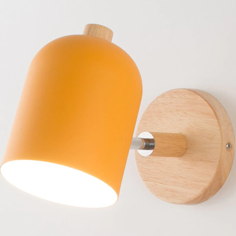 Lampe de chevet Murale Style Nordique  LampesDeChevet Orange  