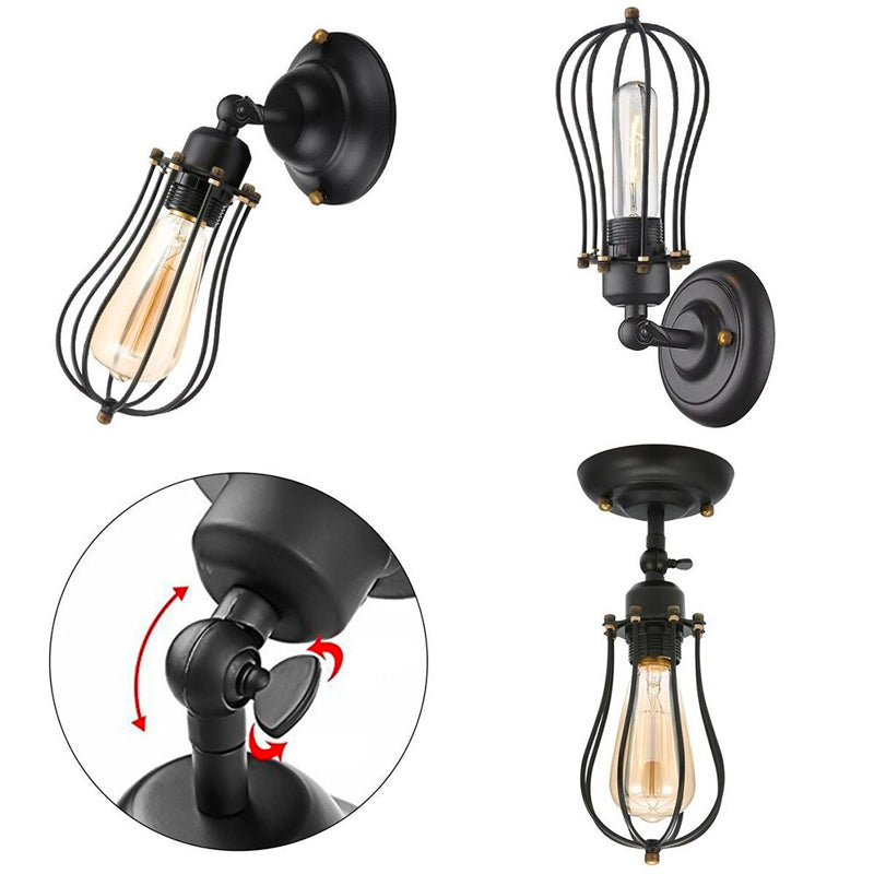 Lampe de chevet Murale Vintage Industrielle