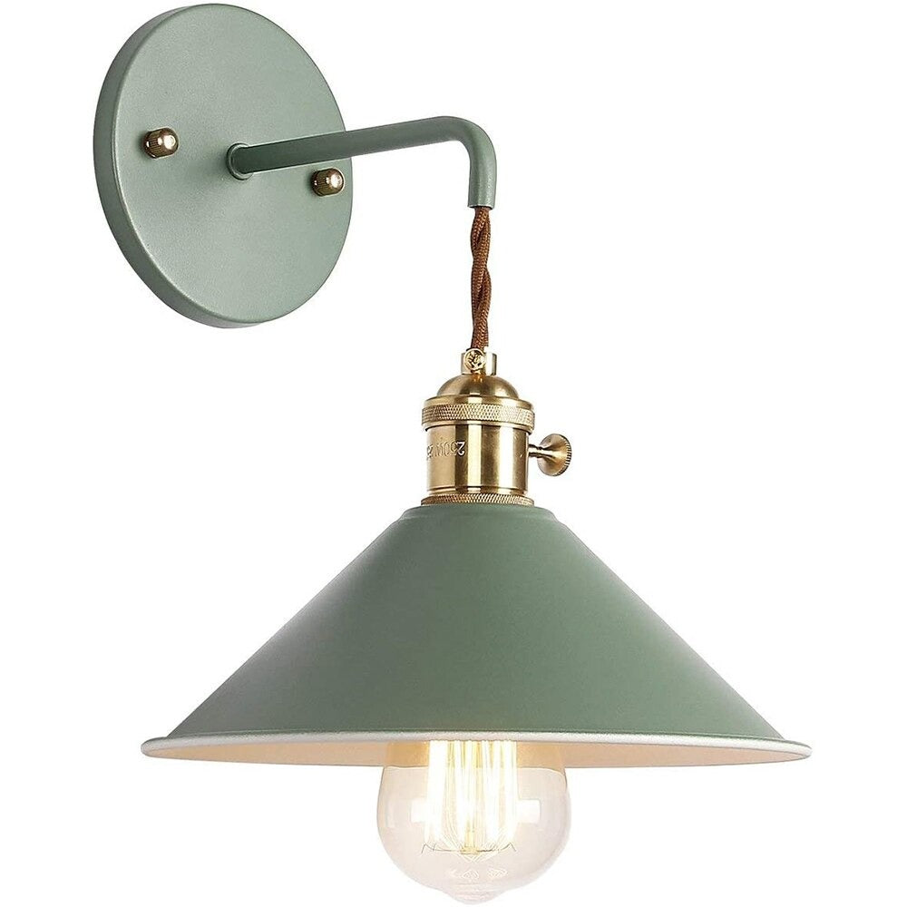 Lampe de chevet Murale Vintage Métal  LampesDeChevet Vert  
