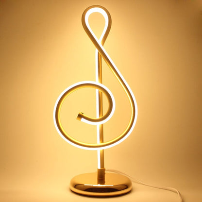Lampe de chevet Originale Note Dorée