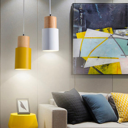 Lampe de chevet Suspendue Bois