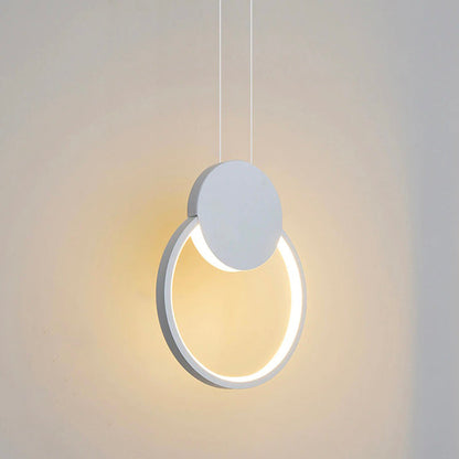 Lampe de chevet Suspendue Design  LampesDeChevet Ronde Blanc 