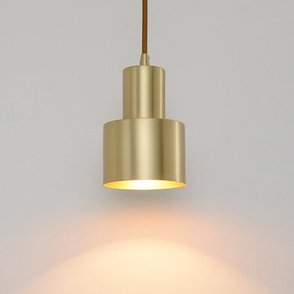 Lampe de chevet Suspendue Dorée Design