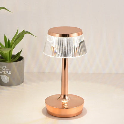 Lampe de chevet Tactile Vintage LED  LampesDeChevet Rose Gold  