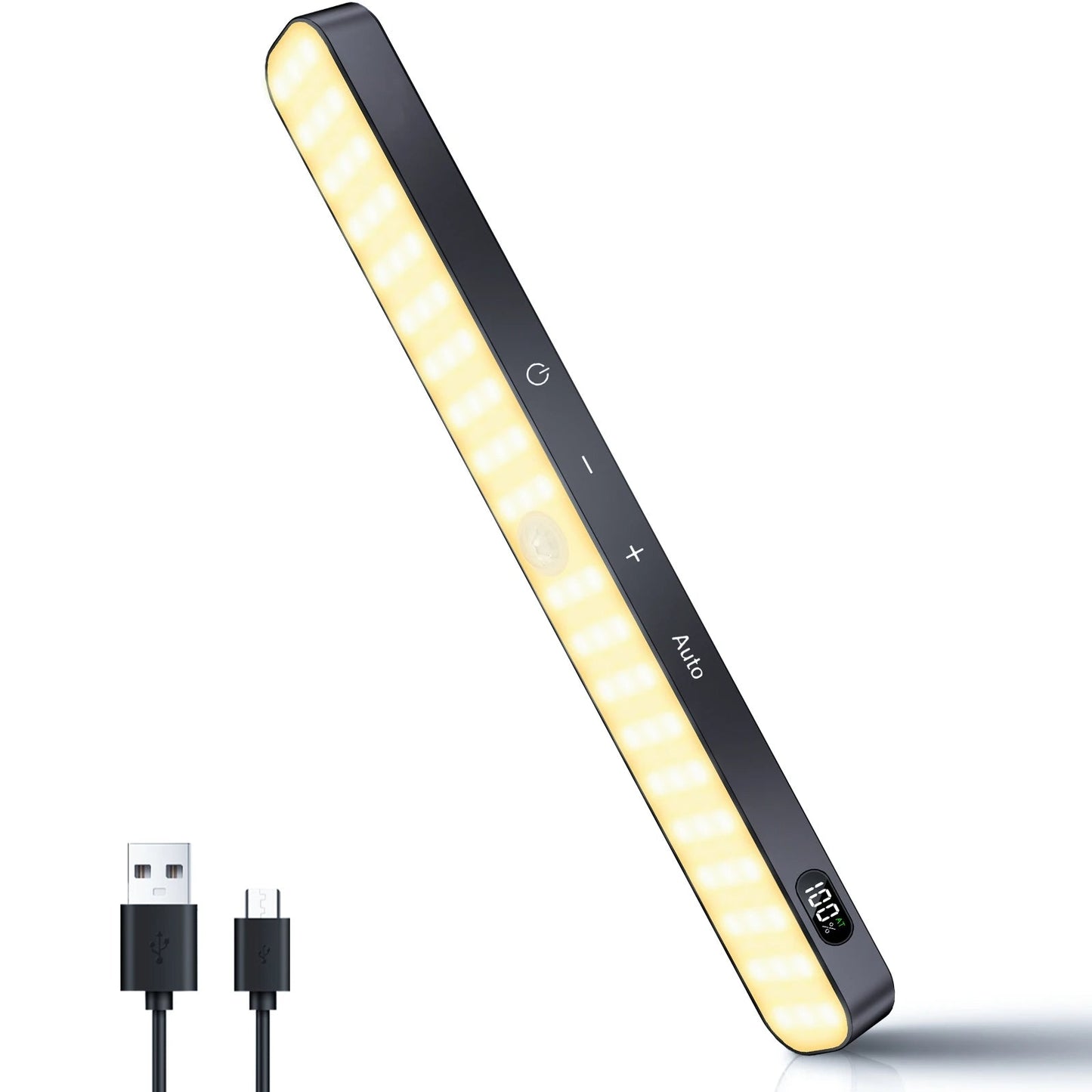 Lampe Détecteur de Mouvement Noire et Tactile pour Meuble