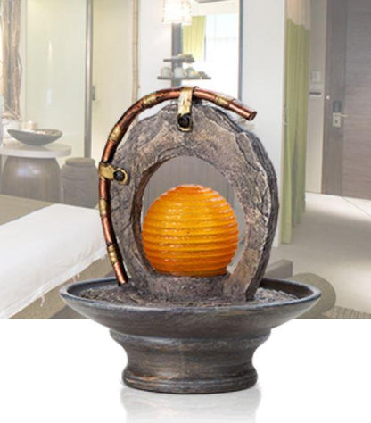 Lampe fontaine zen