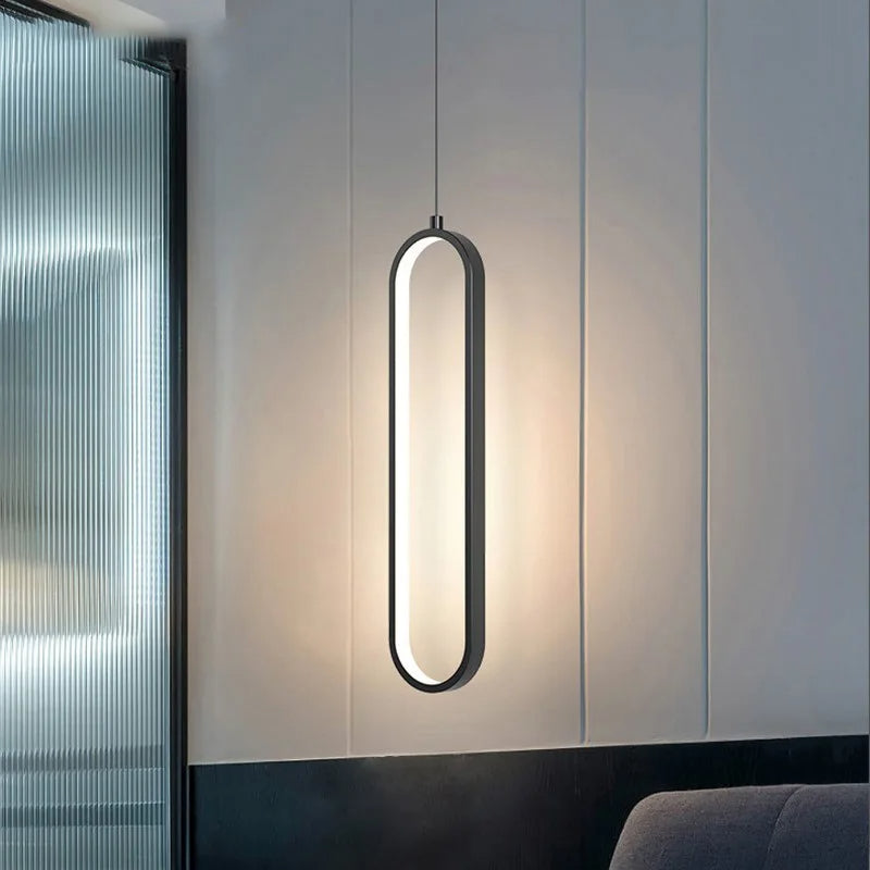 Lampe Suspendue LED Discrète et Minimaliste