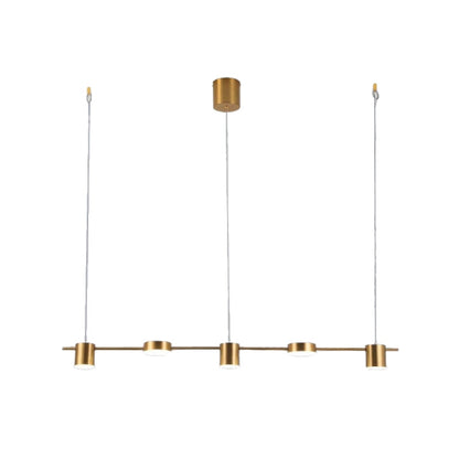 Lampe Suspendue LED Dorée et Luxueuse