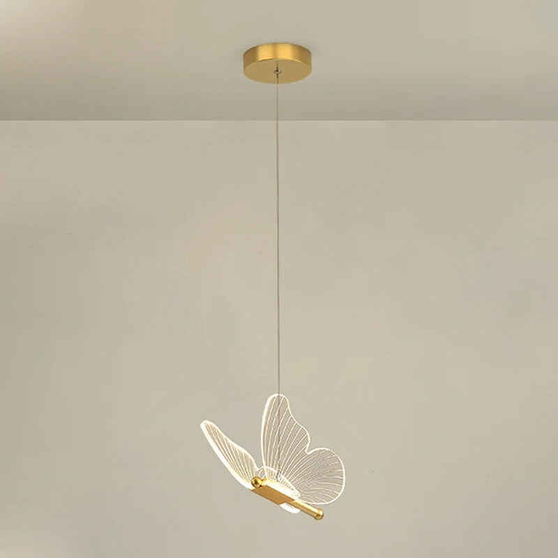 Lampe Suspendue LED en Forme de Papillon