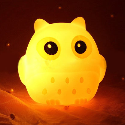 Lampe veilleuse Animaux  LampesDeChevet Hibou  