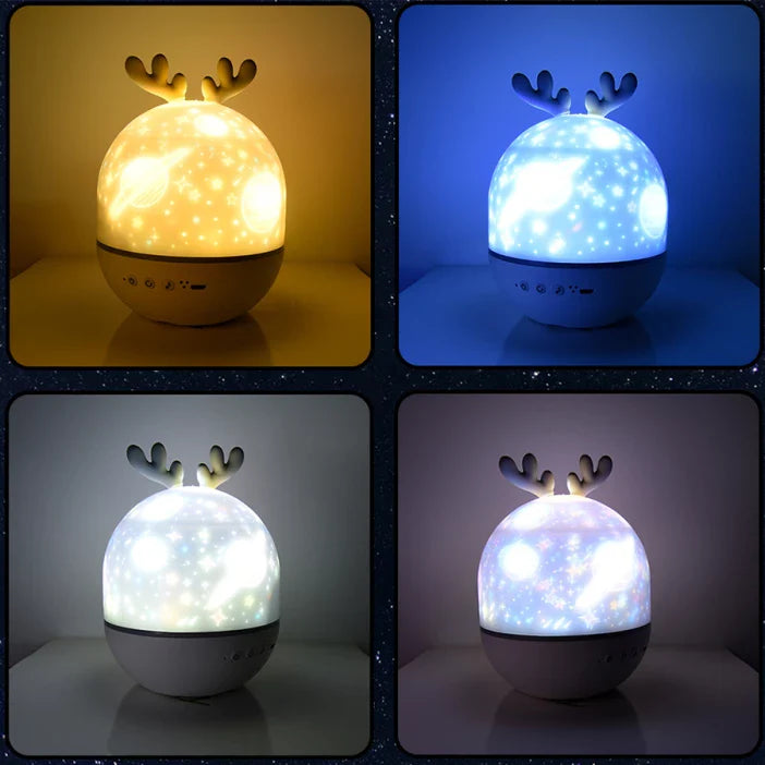 Lampe de chevet USB Projecteur Cerf