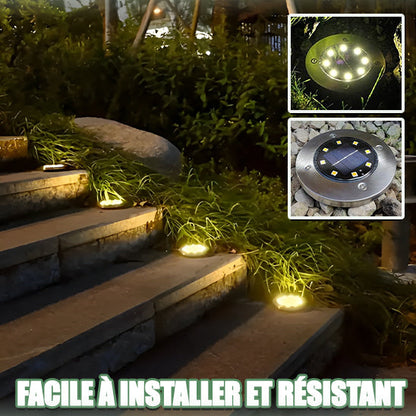 Lampe Solaire extérieur à LED sans fil