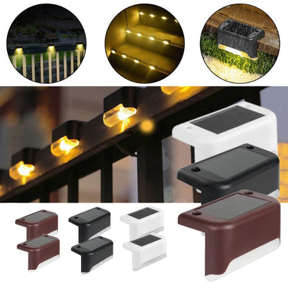 Lampes solaires de terrasse à LED étanches