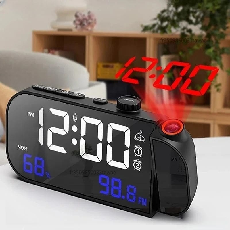 Radio reveil projecteur secteur