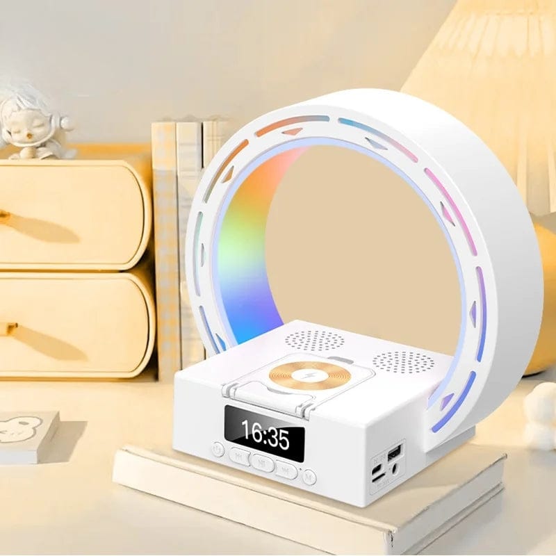 Réveil bluetooth lumineux