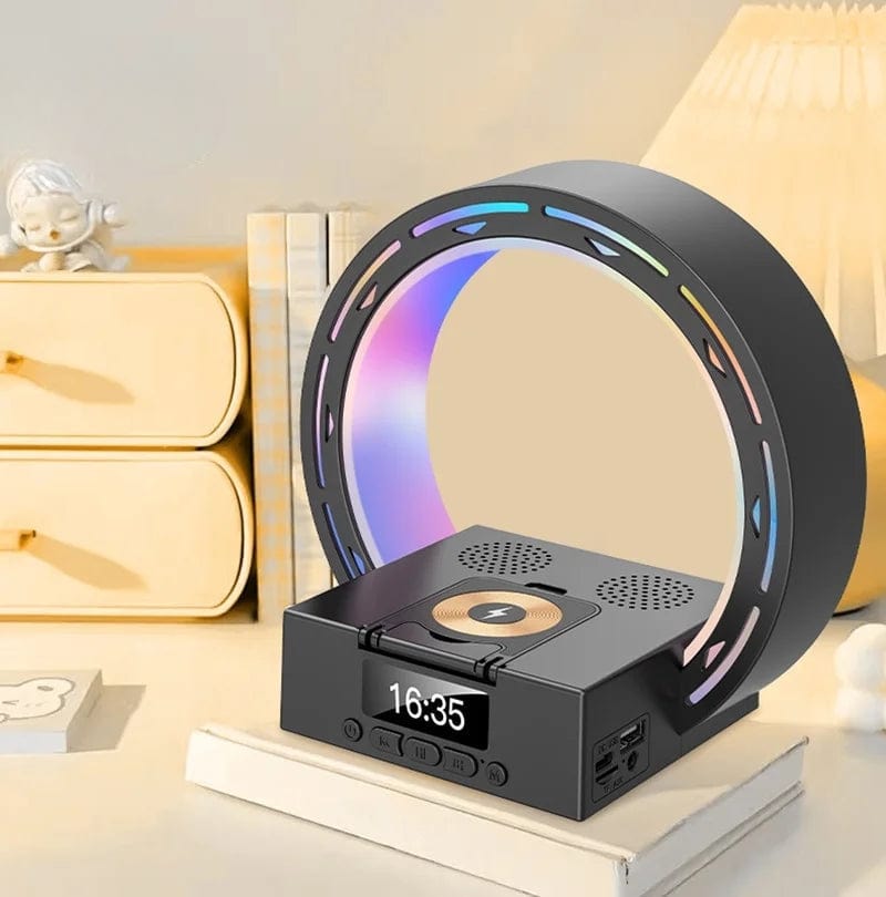Réveil bluetooth lumineux