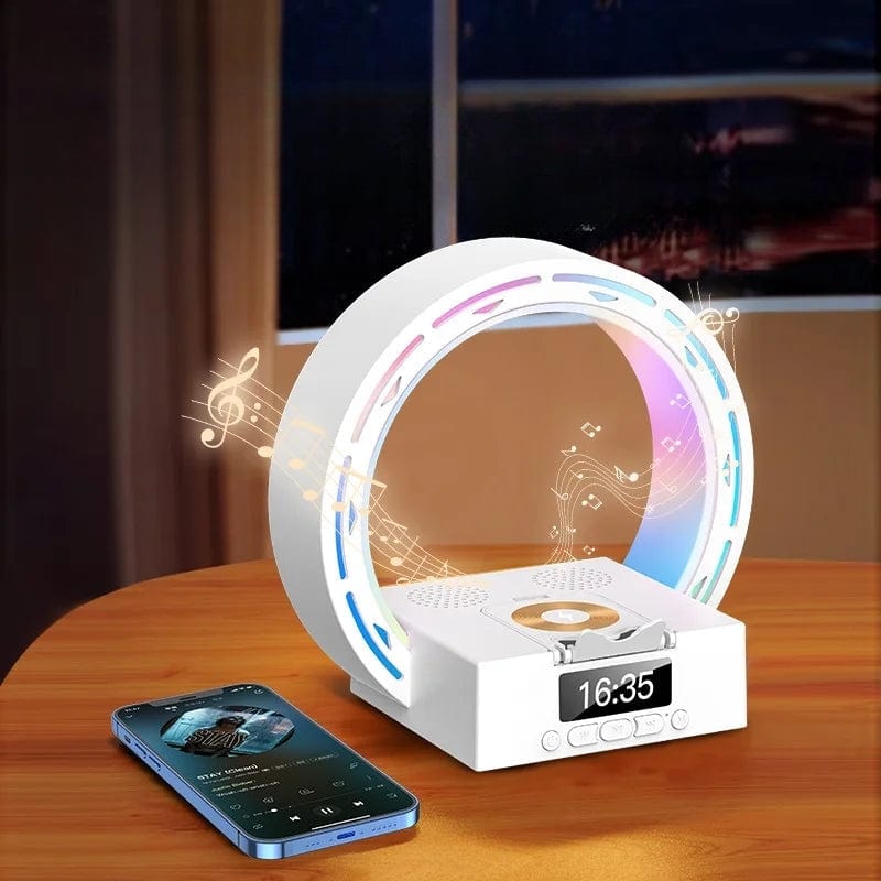 Réveil bluetooth lumineux