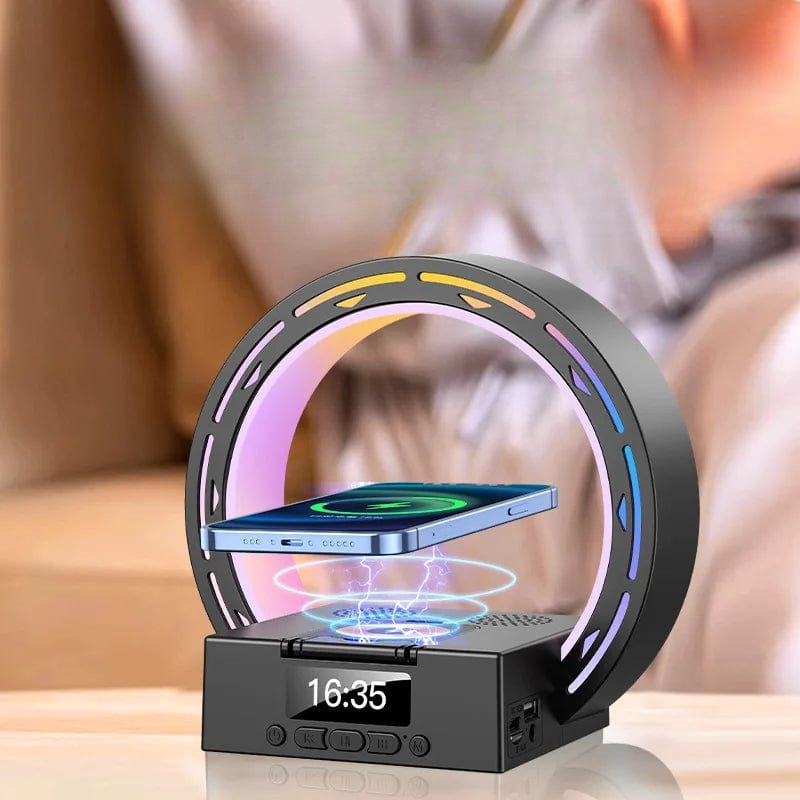 Réveil bluetooth lumineux