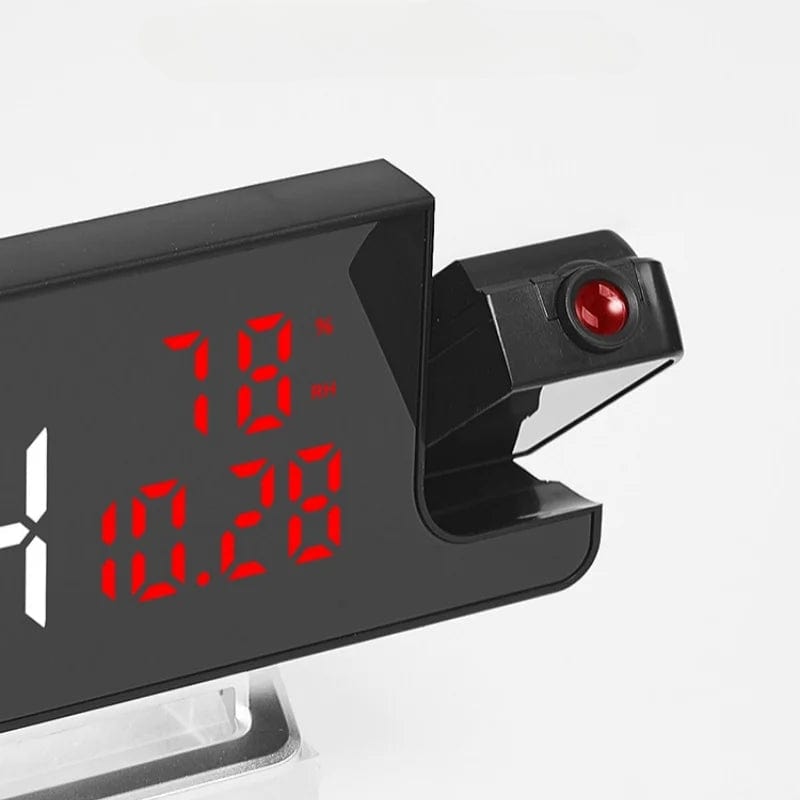 Réveil projecteur ergonomique