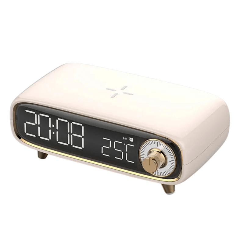 LeBonRéveil Rose Réveil chargeur induction bluetooth
