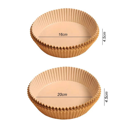 Liner jetable pour friteuse à air - Accessoire de cuisson anti-micro-ondable