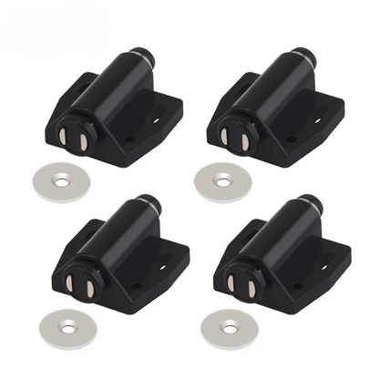 Lot de 4 Aimants Porte Placard avec Ressort
