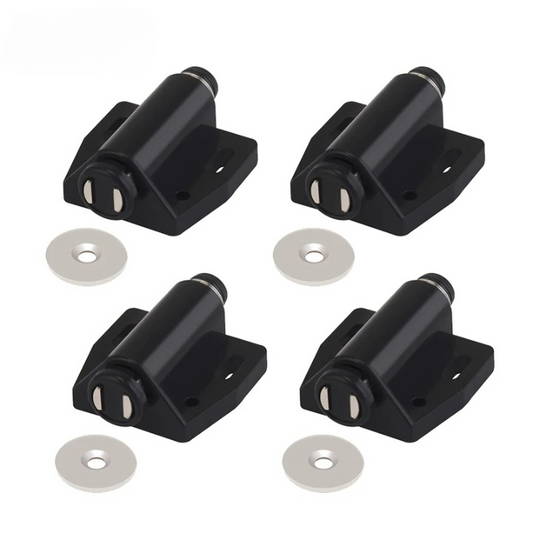 Lot de 4 Aimants Porte Placard avec Ressort