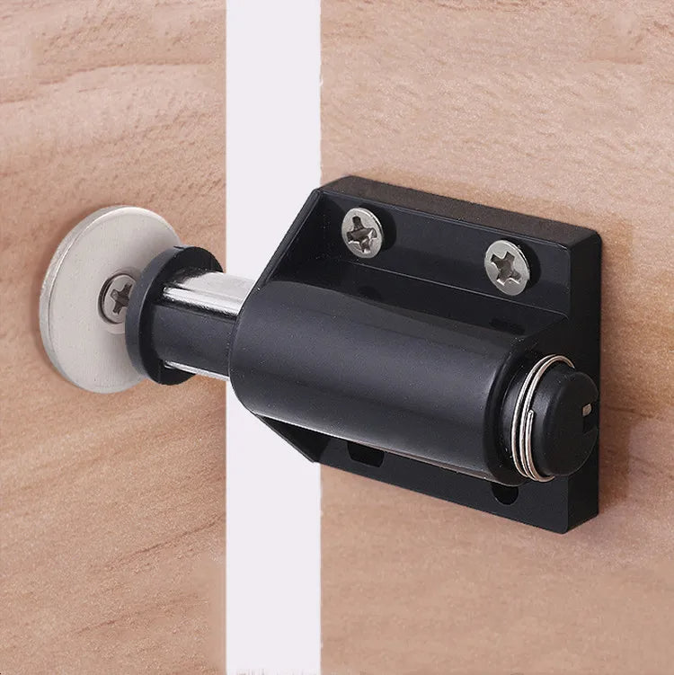 Lot de 4 Aimants Porte Placard avec Ressort