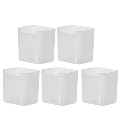 Lot de 5 Boites de Rangement pour Réfrigérateur