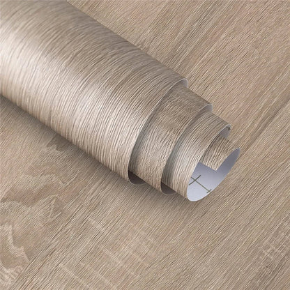Lot de Cinq Mètres carrés de Papier Adhésif pour Meuble Style Bois en Vinyle