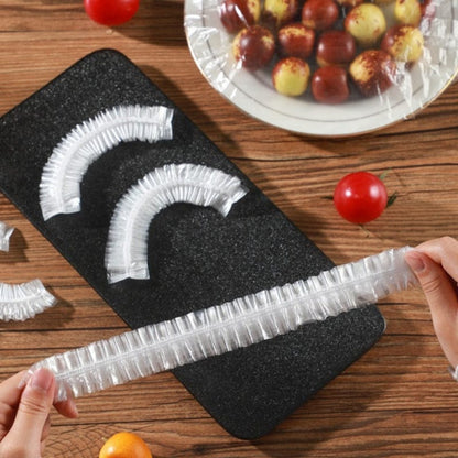 Lot de 100 couvercles alimentaires jetables - Anti-odeur & Anti-fuite - Pour cuisine réfrigérateur congélateur