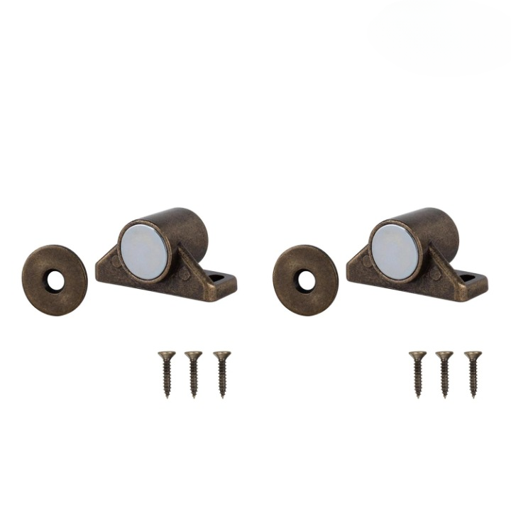 Lot de Deux Aimants Porte Placard Style Antique