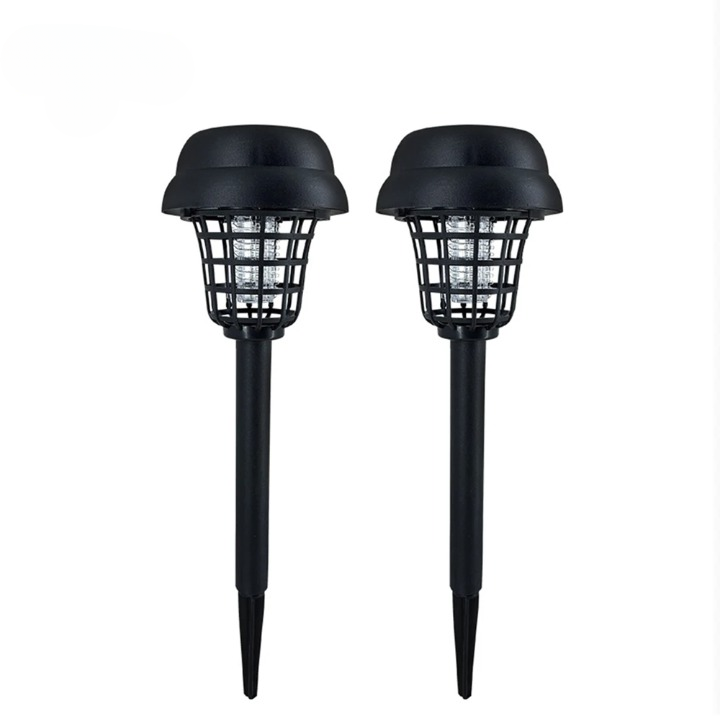 Lot de Deux Lampes Anti Moustique avec Lumière UV et Décharge Électrique