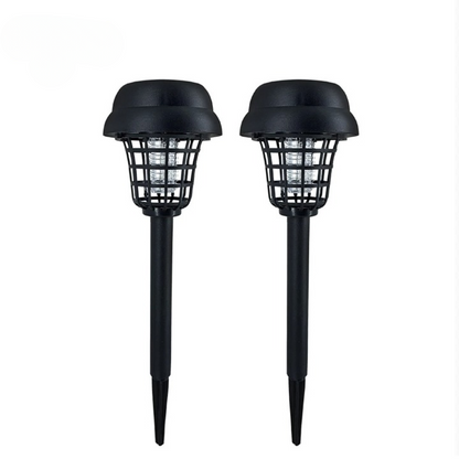 Lot de Deux Lampes Anti Moustique avec Lumière UV et Décharge Électrique
