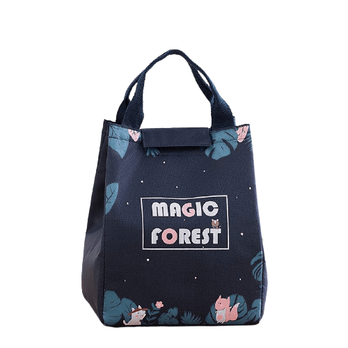 Lunch Bag Bleu Forest