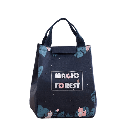 Lunch Bag Bleu Forest