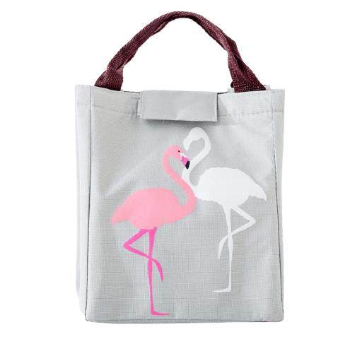 Lunch Bag Cute Flamingos