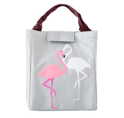 Lunch Bag Cute Flamingos
