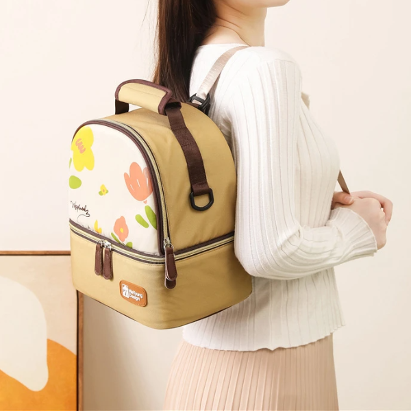 Lunch Bag Isotherme Design Jaune