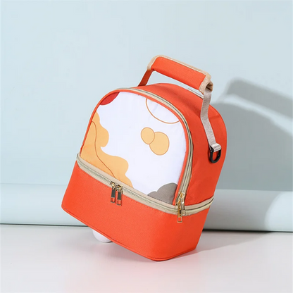 Lunch Bag Isotherme Design Orange