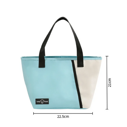 Lunch Bag Isotherme Bleu à Main