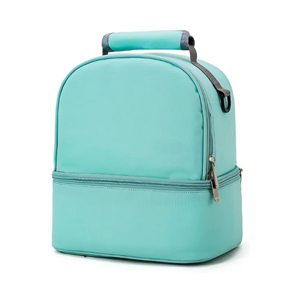 lunch bag isotherme couleur bleu ciel 