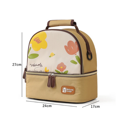 Lunch Bag Isotherme Design Jaune