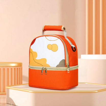 Lunch Bag Isotherme Design Orange