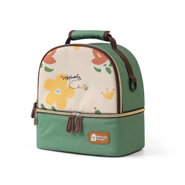 Lunch Bag Isotherme Design Vert