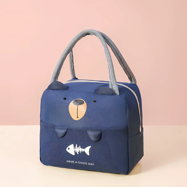 Lunch Bag Enfant Ours Bleu